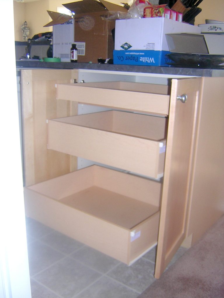 Custom Roll-Out drawers