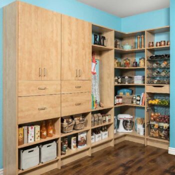 Organized Modern Pantry Closet
