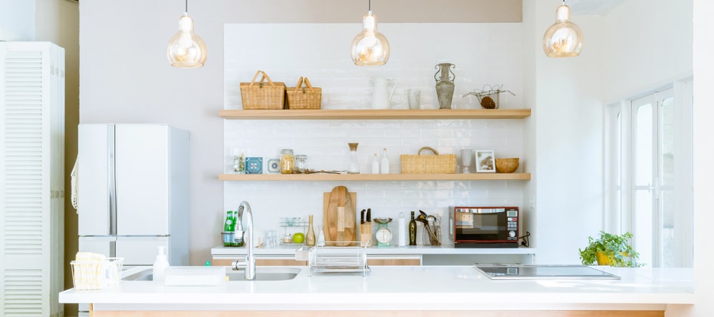 Well organized kitchen