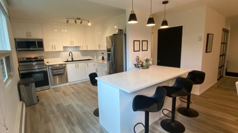 Cabinet Refacing for Kitchen in Calgary Home